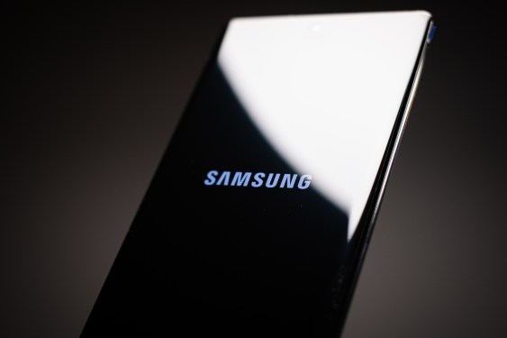 Samsung Galaxy Note 10+ Android smartphone