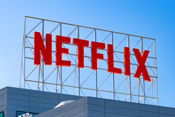 General views of the Netflix Hollywood campus on Vine on April 19, 2022 in Hollywood, California.