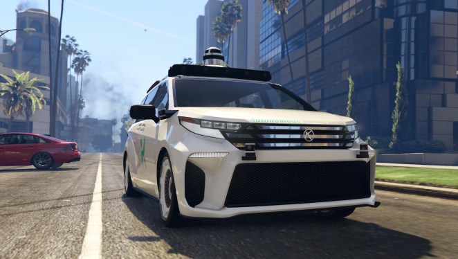 GTA Online A Safehouse in the Hills Knoway robotaxi