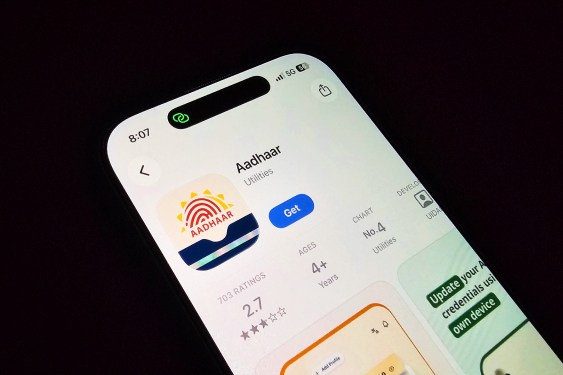 New Aadhaar app