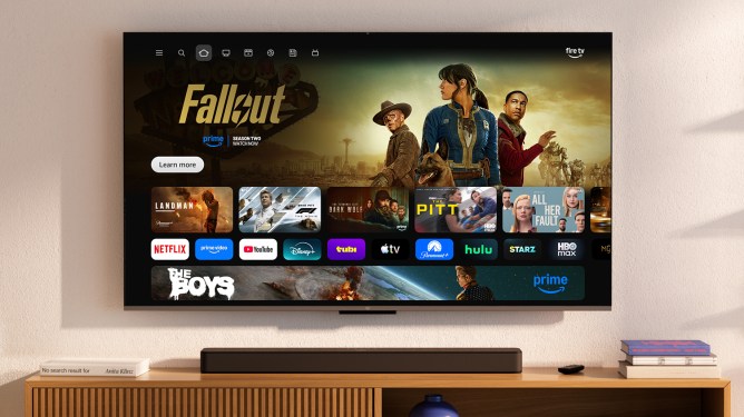 New Fire TV UI on Amazon Fire TV Omni QLED Series