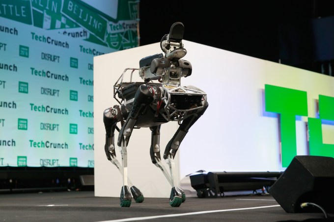 TechCrunch Disrupt 2016 robot demo